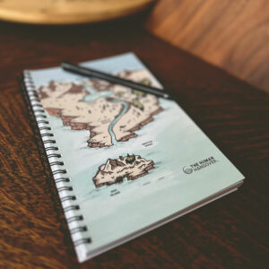 The Human hangover guide blank journal map