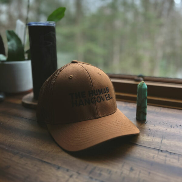 The Human hangover headwear headphones podcast meditation snapback waffle knit