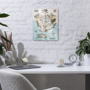 Inner Landscape™ Metal Print